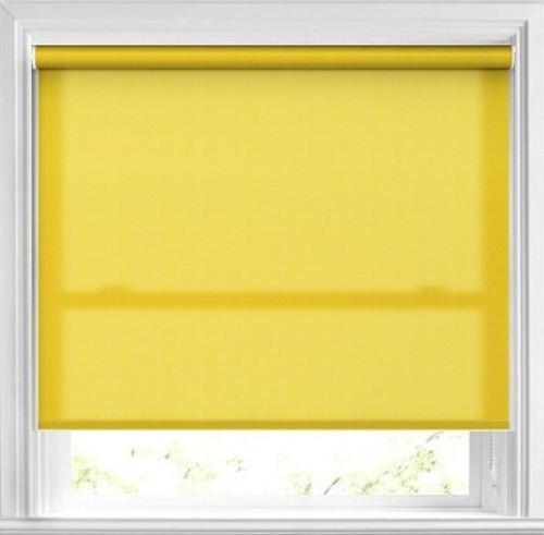 Dimout Sunshine Yellow Roller Blind 1