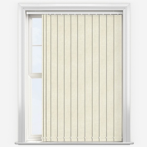 Fashion Cream Textured Vertical Blind Replacement Slats 2