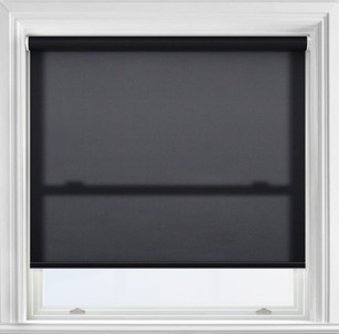 Dimout Jet Roller Blind - Black
