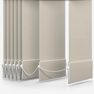 Dimout Vertical Blinds - Cream