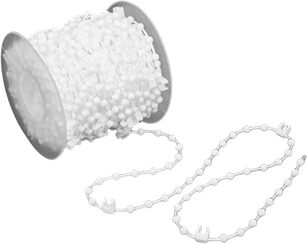 White Vertical Blind Bottom Chain Replacement 127mm (5 Inch) - 